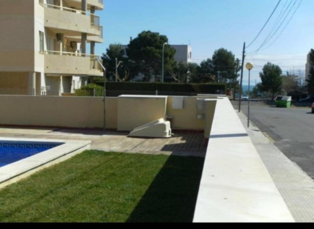Apartamento Con Terraza Y Acceso Directo A La Piscina Y A 50 M De La Playa Miami Playa Ngoại thất bức ảnh