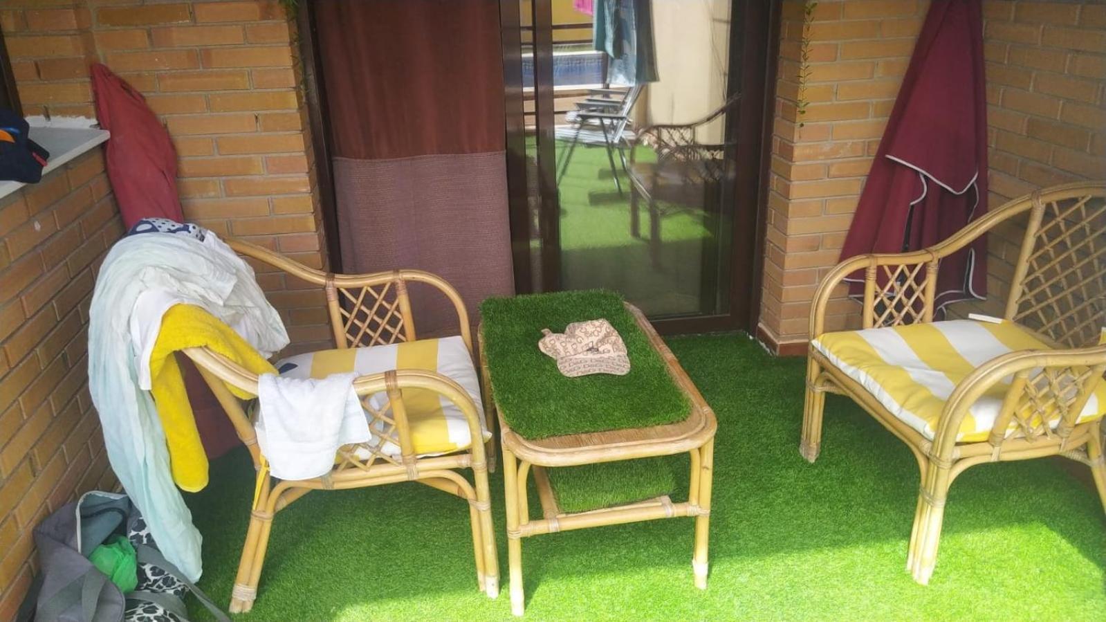 Apartamento Con Terraza Y Acceso Directo A La Piscina Y A 50 M De La Playa Miami Playa Ngoại thất bức ảnh