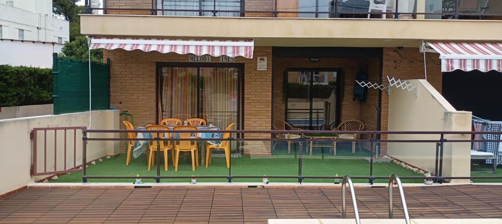 Apartamento Con Terraza Y Acceso Directo A La Piscina Y A 50 M De La Playa Miami Playa Ngoại thất bức ảnh