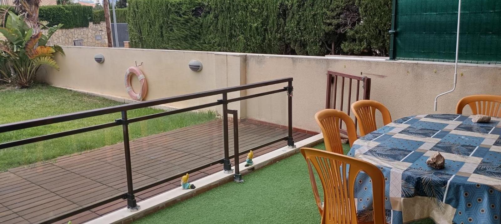Apartamento Con Terraza Y Acceso Directo A La Piscina Y A 50 M De La Playa Miami Playa Ngoại thất bức ảnh